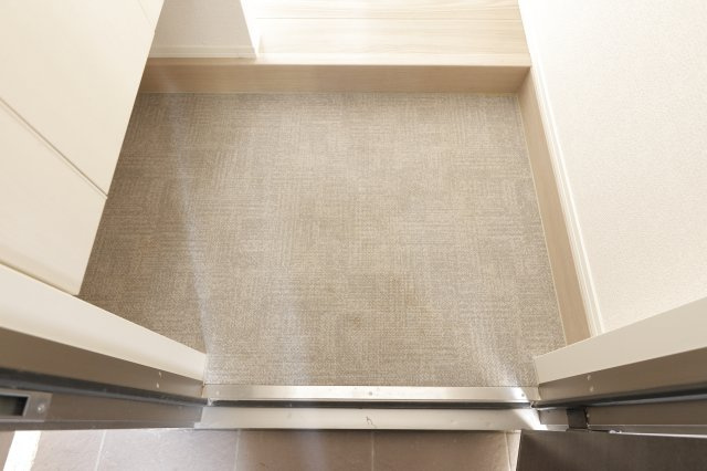 アンジュール西小岩の玄関