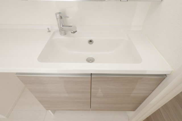 アンジュール西小岩の洗面所