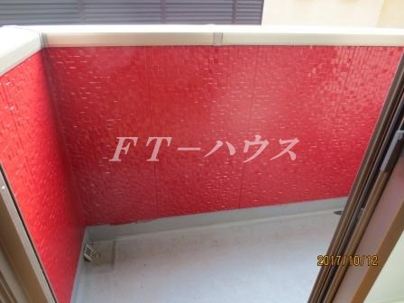 フェリーチェ検見川のバルコニー