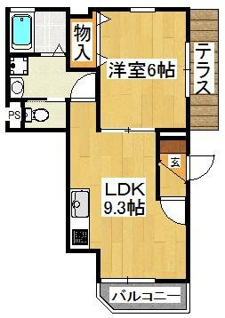 シャルムの間取り