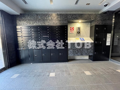 【ロビー】 | プレール・ドゥーク千歳烏山 | メールBOX　宅配BOX