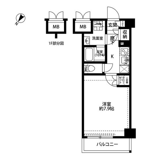 【間取り】 | プレール・ドゥーク千歳烏山