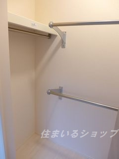 広島市安佐北区口田南９丁目のアパートの収納|クローゼット