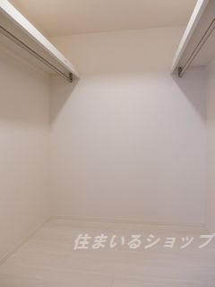 広島市安佐北区口田南９丁目のアパートの設備|ウォークインクローゼット