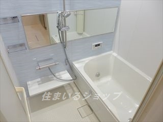 広島市安佐北区口田南９丁目のアパートの浴室|追い焚き機能付き
