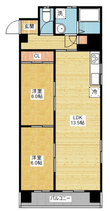 穂高ハイツの間取り|穂高ハイツ