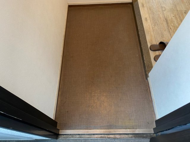 穂高ハイツの玄関|穂高ハイツ