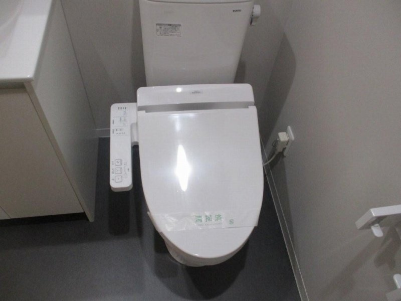 ソレイユ検見川(ソレイユケミガワ)のトイレ