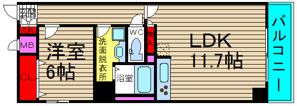 RIPPLUmon amiの間取り