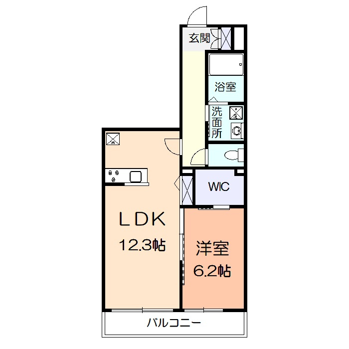リラフォートの間取り