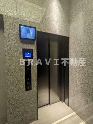 ジ・アーバネックス上町台龍造寺　BRAVI不動産のその他共用部分|【ジー・アーバネックス上町台龍造寺】モニター付きエレベーター