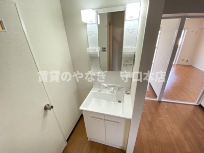 【洗面所】 | サンコーポ八雲