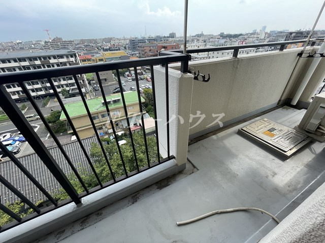 セントラルコート習志野台のバルコニー