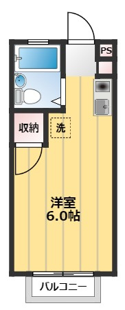 クレスト新宿の間取り