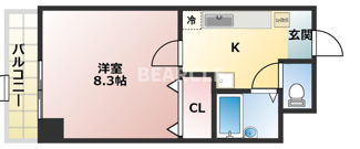 【間取り】 | ハウスセゾン四条通