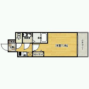 【間取り】 | ジュネーゼグラン福島EbiE