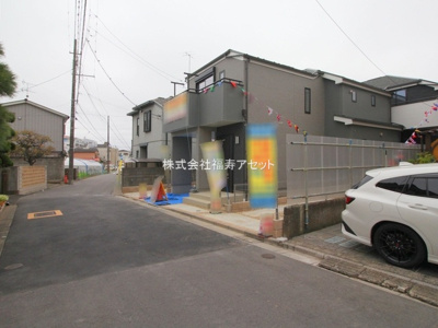 【前面道路含む現地写真】 | 葛飾区西水元６丁目　全３棟