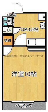 コスモハイツⅡの間取り