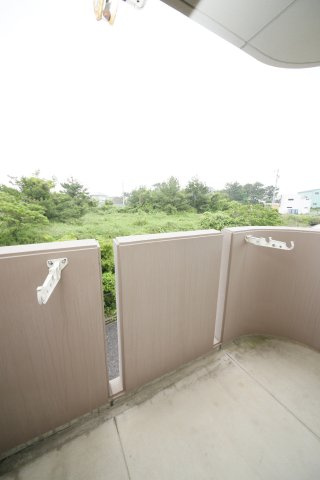 サンアップウェルⅡのバルコニー