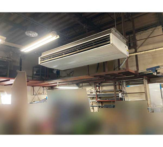 【設備】 | 織茂貸工場・倉庫 | エアコン（残置物）