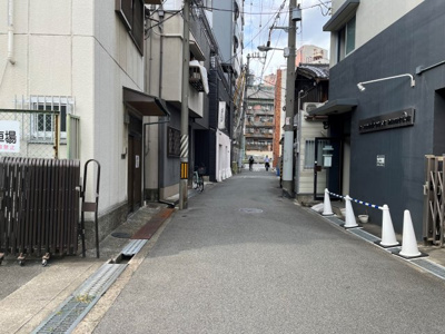 【前面道路含む現地写真】 | 北区浮田１丁目売土地（建付け地）