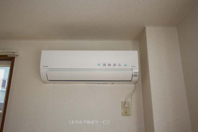 【設備】 | オアシス　Ⅰ | エアコン
2021年9月19日撮影