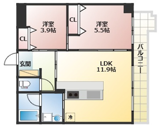 【間取り】 | GRAND LATTICE KAWARAMACHI SHICHIJO