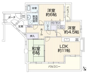 JR南武線「武蔵新城」ライオンズヒルズ梶ケ谷東の画像