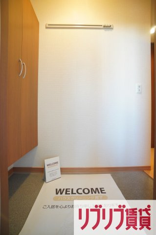 エスペランサＡの玄関