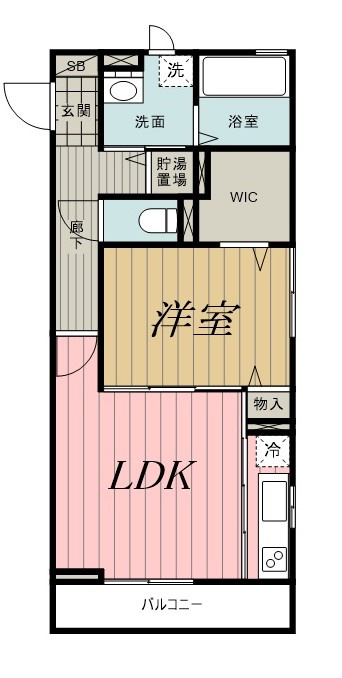 エスペランサＡの間取り