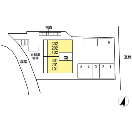 D-roomアベタテの区画図