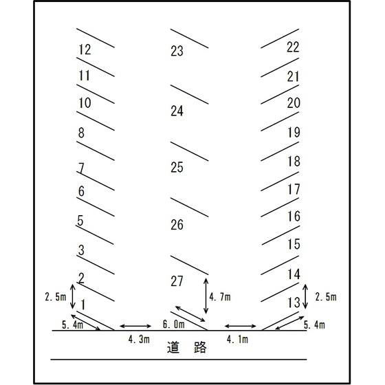 岐阜市青柳町７丁目の駐車場の外観