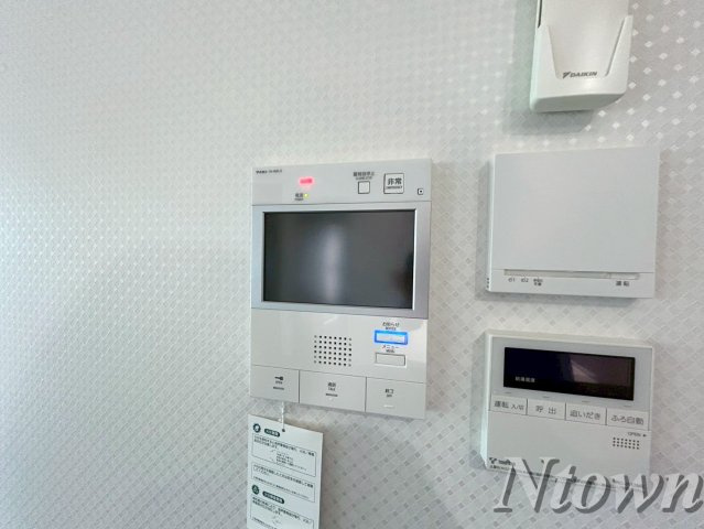【セキュリティ】 | さくらHills NISHIKI Platinum Residence | モニター付きインターフォンです