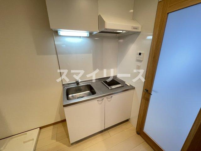 フラットテンのキッチン