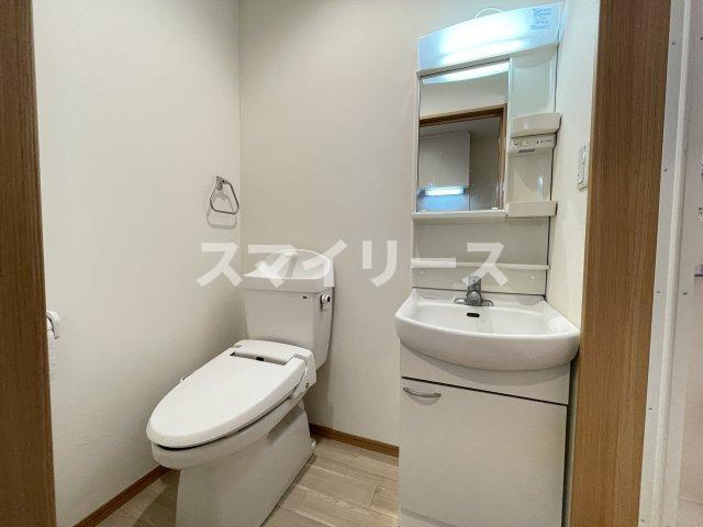 フラットテンの独立洗面台