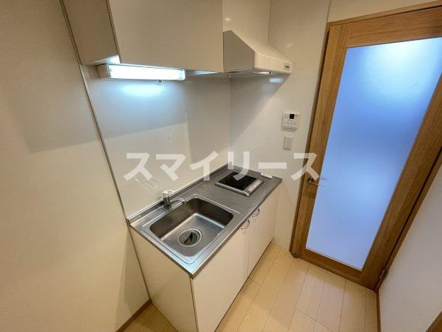 フラットテンのキッチン