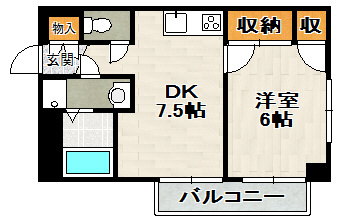 プレアール宝塚泉町の間取り