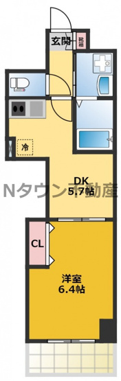 【間取り】 | エステムプラザ名古屋駅前プライムタワー | 間取りです。