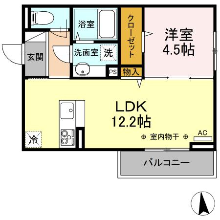 フォーチューンの間取り