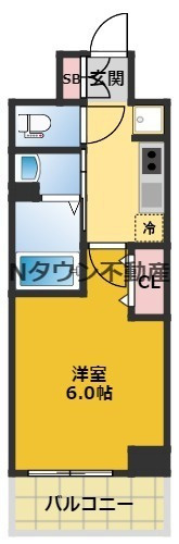【間取り】 | エステムコート名古屋ステーションクロス | 使いやすい間取りです