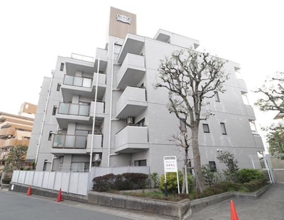 【外観】 | ライオンズヒルズ梶ケ谷東 | 総戸数３５戸、平成元年５月築、管理人は巡回勤務につき管理体制良好です♪