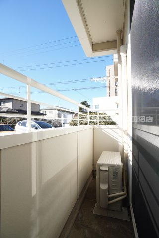MBSハイツ大久保パートⅡのバルコニー|陽当たり良好なバルコニーです