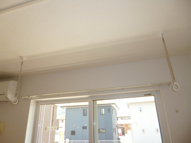 プティ・アンジュの内装|室内物干し