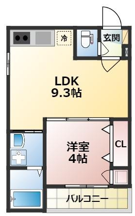 BELLハイツの間取り