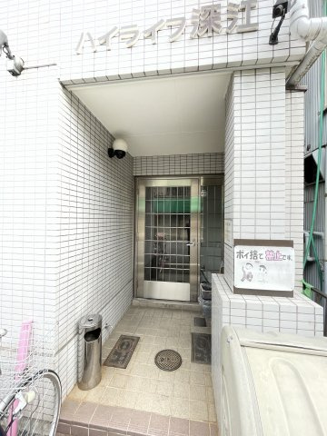 ハイライフ深江のエントランス