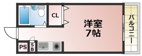 ハイライフ深江の間取り