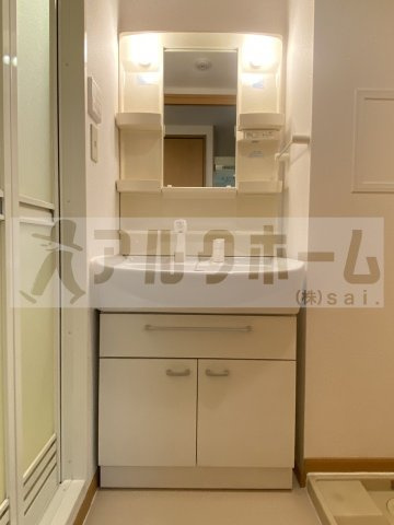 アベニュー美園の独立洗面台