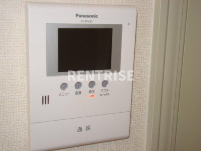 ハイツ樹々Ⅰのセキュリティ|カメラ付インターホン(イメージ)