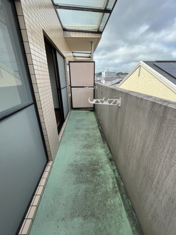 フレグランス成道のバルコニー