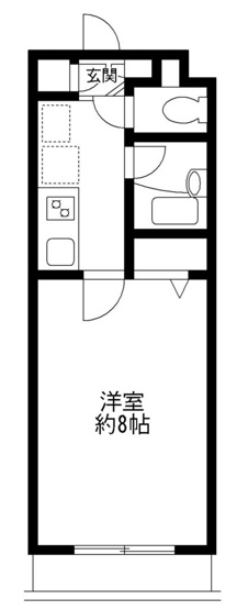 【間取り】 | ドゥ・ベルジュール | トランクルーム使用料無料（１部屋ごと１区画）